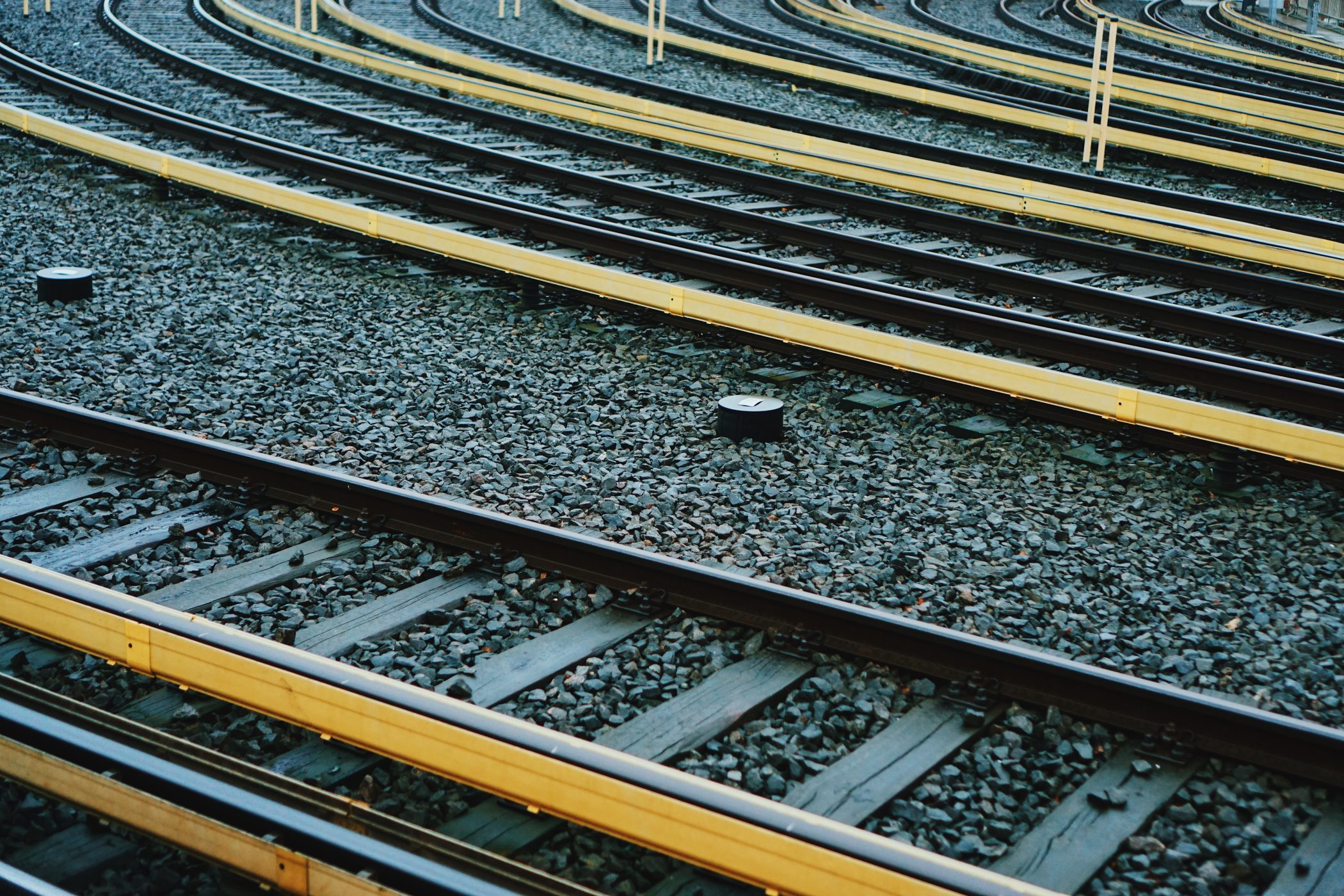 Flera järnvägspår