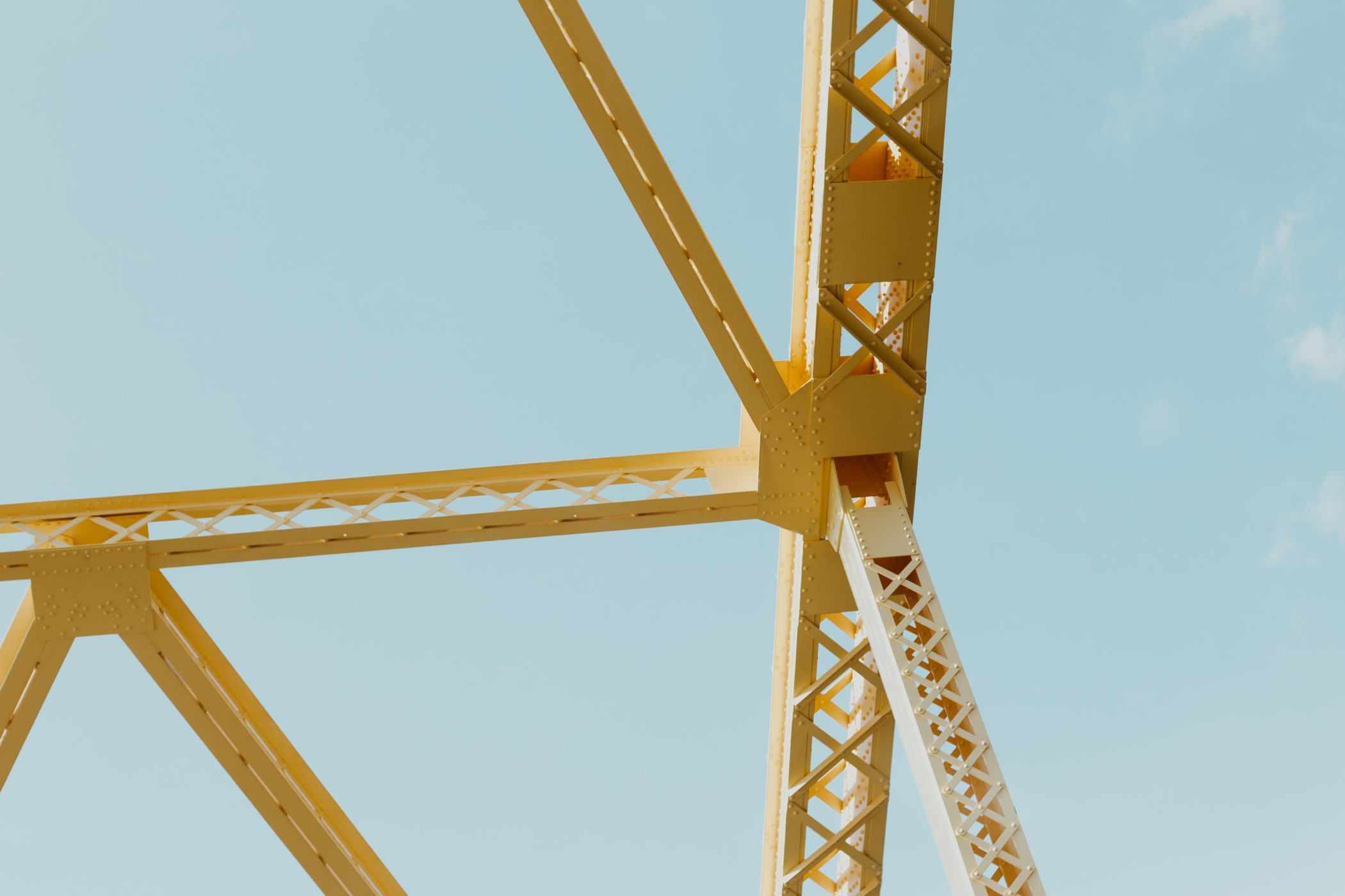 En del av en byggställning